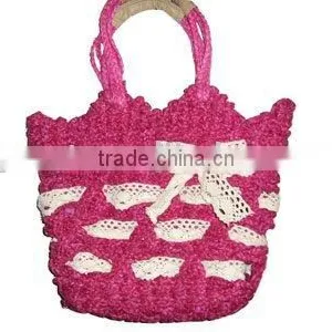 Straw Bag,seagrass Bag,beach Straw Bag thumbnail-1