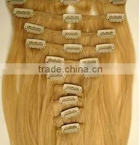 Clip in Hair/clip on Hair Extension/clip Hair thumbnail-1