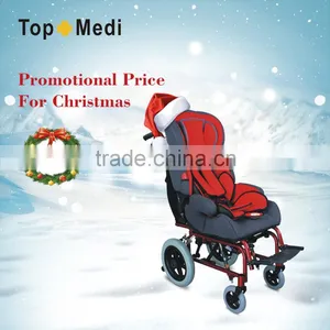 TOPMEDI Foldable Baby Car Seat Wheelchairs for Cerebral Palsy Children thumbnail-1