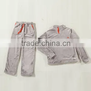 Grey Cheap Organic Suit Bathrobe thumbnail-2