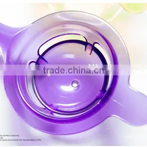 New Design High-quality Colorful Silicon Egg Tool Egg White Separater Egg Yolk Separator Separates Spoon thumbnail-4