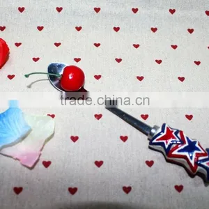 Hot Sale Children Mini Stainless Steel Spoon, Fork and Knife With Cute Resin Handle thumbnail-2