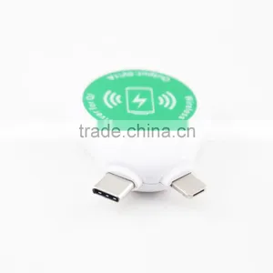 3-in-1 Qi Standard Wireless Charging Receiver For All Phones Models With 8-pin, Micro 5 Pin And Type-C Connectors thumbnail-2