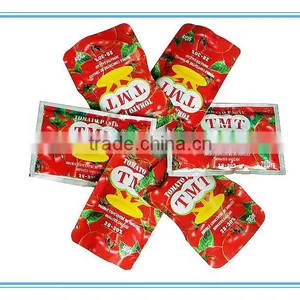 56g TMT Brand Double Concentrated Sachet Tomato Paste thumbnail-1