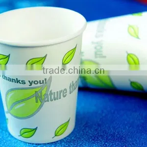 Biodegradable Pla Printed Coffee Paper Cups Biodegradable Tableware thumbnail-6