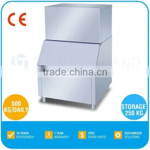 Big Commercial Ice Maker Machine - 500 KG/Daily, Ice Cube, R134a, CE, TT-I74J thumbnail-1