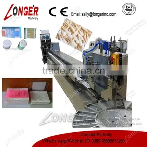 China Professional Supplier Automatic Cotton Swab Machine | Cotton Bud Making Machine thumbnail-1