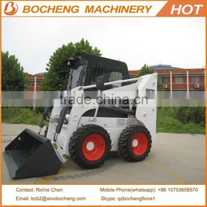 Chinese Skid Steer Loader With 650kg Rated Weight thumbnail-4