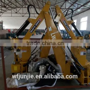 Hot Selling 40hp 4wd Farm Tractor Towable Backhoe thumbnail-1