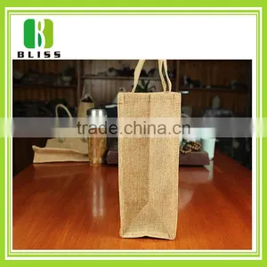 China Manufacture Recycled Foldable Jute Shopping Bag thumbnail-5
