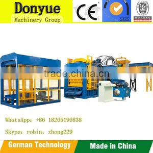 German QT4-15 Full-automatic Concrete Paver/hollow Block Making Machine Price thumbnail-1