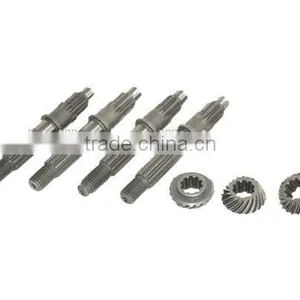 Carbon Steel Gear With Shafts ,China High Quality Special Customized Steel Gear With Shaft, Shaft With Gears thumbnail-1