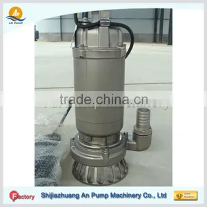 Stainless Steel Body Iron Impeller 2hp Submersible Sludge Pump thumbnail-2