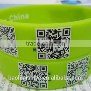 Wholesale Cheap Fashion Silicone id Bracelet thumbnail-1