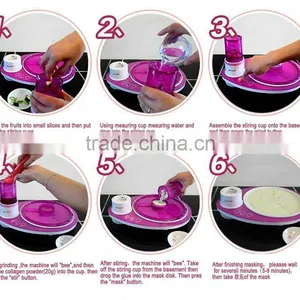 Creative Pure Natural Fruit and Vegatble Juice Face Mask Machine Chinese Manufacture thumbnail-4