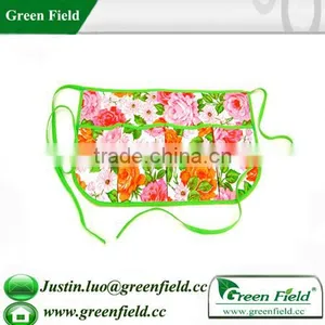 Green Field Printed Garden Waist Apron thumbnail-1