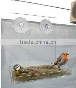 Clear Window Bird Feeder thumbnail-1