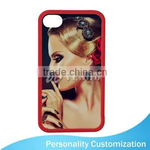 New Arrive Blank 2D Phone Case Cover Sublimation Ulak Phone Case For Iphone 4 thumbnail-1