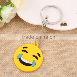 Fashion Custom Soft PvC Emoji Keychain Munafacturer thumbnail-1