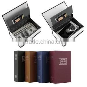 Factory Wholesale Dictionary Metal Secrect Book Hidden Money Safe Box thumbnail-1