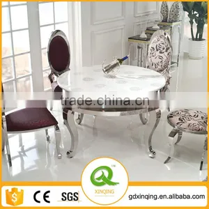 TH351 Guangdong Cheap Price Pedestal Dining Table thumbnail-1