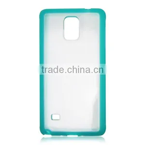Multicolor Frame Transparent Cover, TPU Protective Phone Case for Samsung Note4 thumbnail-3