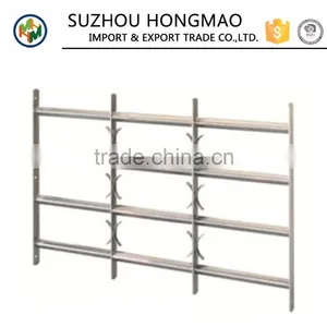 Simple Stretchable Stainless Steel Window Grill Design thumbnail-2