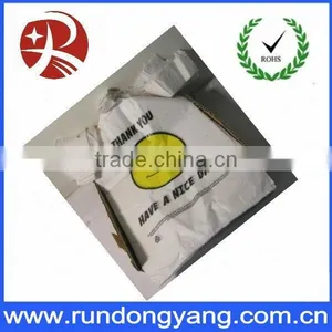 Biodegradable Plastic T-shirt Bag With Logo Printed thumbnail-1