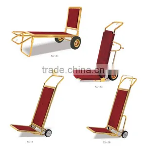 Airport Luggage Trolley Made in Metal With Two or Four Wheels thumbnail-1