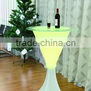 FO-8518 Led Bar Cocktail Table,bar Furniture Sets,led Light Furniture Table thumbnail-1