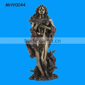 Resin Sexy Lady Bronze Promotional Nude Statue thumbnail-1