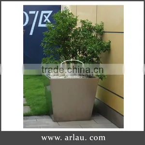 Arlau Stainless Steel Outdoor Metal Planter Boxes thumbnail-1