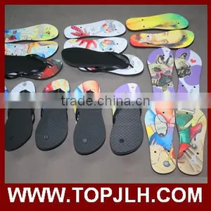 Summer Beach Footwear Slippers Blank Sublimation Printed Flip Flops thumbnail-2
