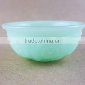 Colored Glass Bowl Green Color Bowl thumbnail-2