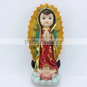 Custom Religious Decor Blessed Mother Guadalupe Virgin Mary Statues thumbnail-3