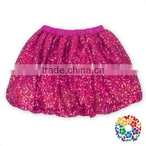 Girls Boutique Clothing Wholesale Bling Bling Lavender Sequin Baby Tutu Skirt Girl Skirts Kids thumbnail-4
