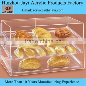 Wholesale Hot Sale Clear Acrylic Cake Stand Bakery Display Showcase Cabinet thumbnail-1