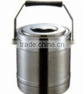 Stainless Steel Tin Ice Bucket Outdoor Ice Bucket Table thumbnail-1