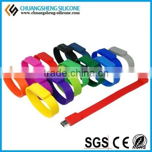 USB and Bracelet Function Silicone Bracelet, Various Capacity USB Memory, 32GB Memory USB thumbnail-3