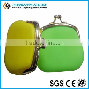 Hot Selling Men's Woman Lady Travel Silicone Aluminium Coin Wallet as Promotion Gift thumbnail-3