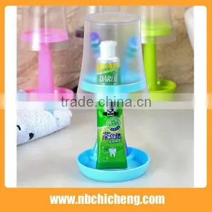Desk Lamp Shape Creative Plastic Toothbrush Holder Cup Bathroom Accessories thumbnail-1