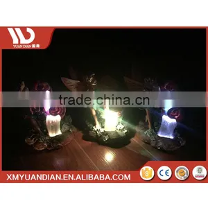 China Wholesale Websites Art Work Resin Craft Fairy Solar Led Light 2017 Price List thumbnail-2