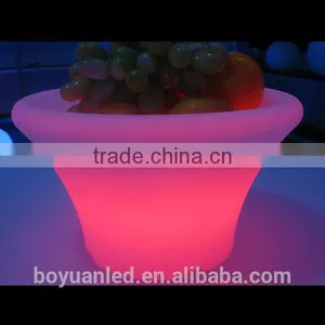 Outdoor Portable Lighting Led Fruit Pot,led Plastic Pot for Bar/party thumbnail-1
