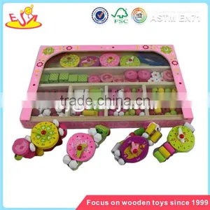 Wholesale Beautiful Wooden Threading Beads Toy Brain Training Wooden Threading Beads Toy W11E002 thumbnail-3