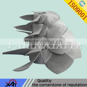 Alloy Steel Impeller CNC Machining Lost Wax Precision Casting Process for Mining Machinery thumbnail-1