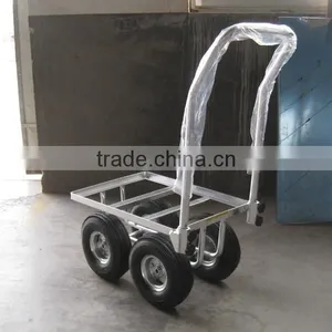 Adjustable Mini Aluminum Folding 4 Wheel Trolley Tool Cart With High Quality thumbnail-2