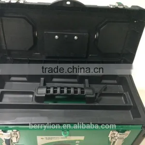 Berrylion 17"/425mm Iron Tool Box High Grade Plastic Iron Tool Box thumbnail-1