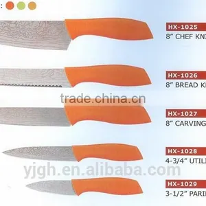 HX-1025-1029 Laser Deco Blade Royal Chef Kitchen Knife Set thumbnail-1