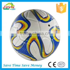PVC Leather Material Official Standard pu Glue Laminated Soccer Ball With Customize Logo thumbnail-5