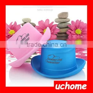 UCHOME Newest Cute Portable Mini USB Bottle Hat Humidifier, Cowboy Usb Hat Humidifier thumbnail-4